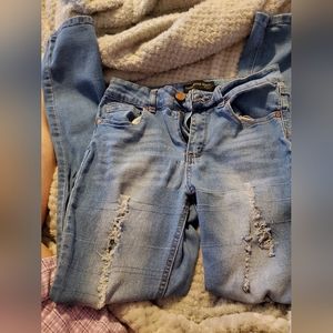 Rue 21 twenty-one black Skinny Jeans Size 7/8R